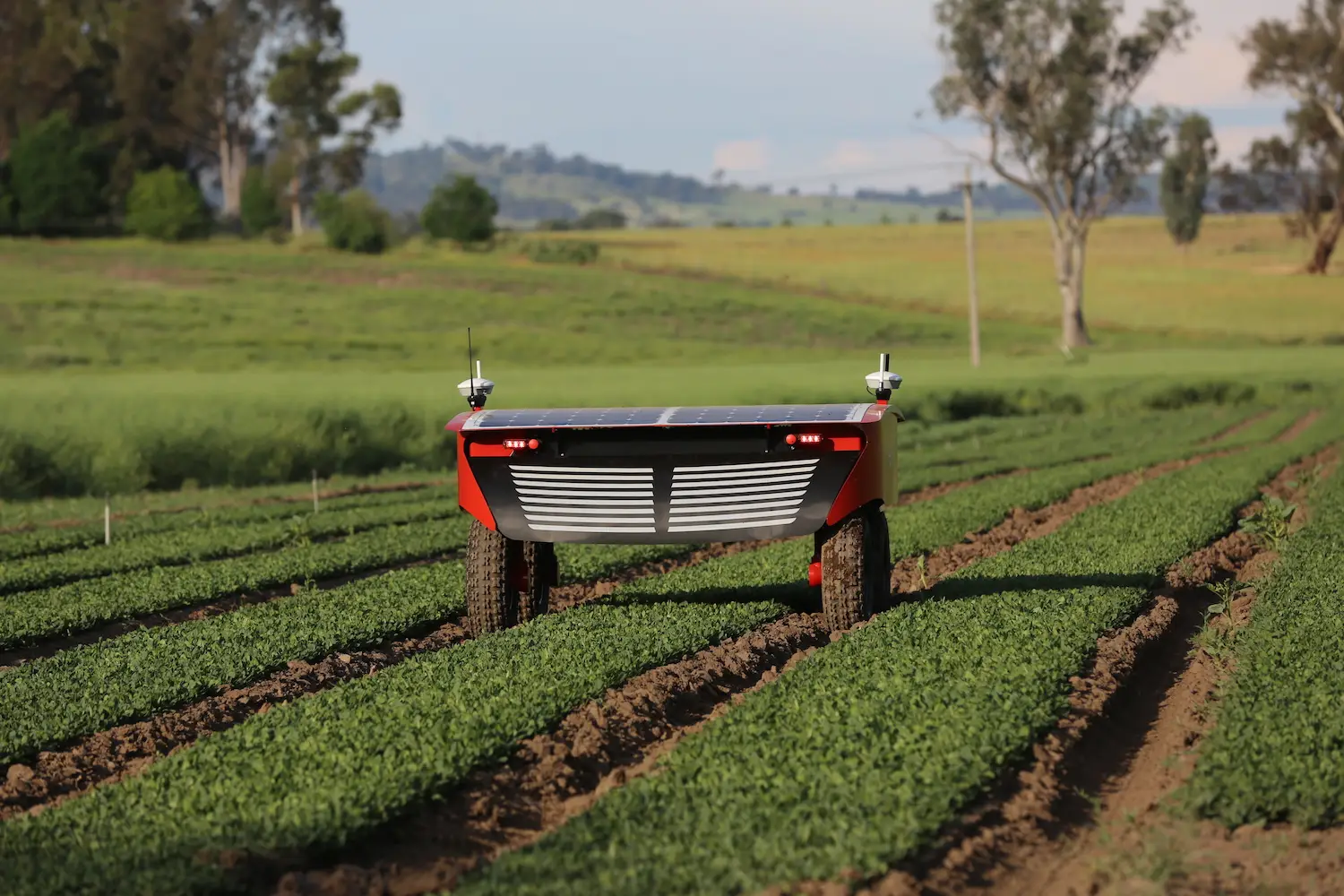 Ladybird farmer robot